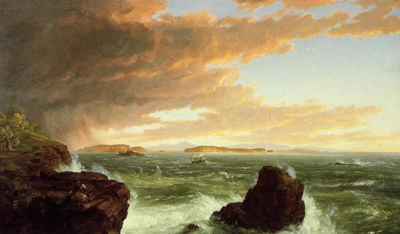 Thomas Cole View Across France oil painting art